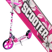 Hulajnogi - Duża hulajnoga 2kołowa Jumbo Koła 200mm Składana - miniaturka - grafika 1