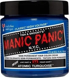 manic panic Farba do włosów toner Manic Panic Atomic Turquise - Farby do włosów i szampony koloryzujące - miniaturka - grafika 1