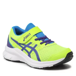 Buty dla chłopców - Buty Asics - Jolt 3 Ps 1014A198 Hazard Green/Gentry Purple 303 - grafika 1