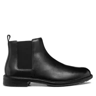 Botki męskie - Sztyblety Geox U Walk Pleasure U46CGA 00043 C9999 Czarny - miniaturka - grafika 1
