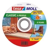 Akcesoria do drzwi - Uszczelka gumowa PROFIL-E bęben brązowa 100 m x 9 mm Tesa - miniaturka - grafika 1