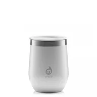 Kubki termiczne - Kubek kieliszek termiczny do wina z pokrywką Mizu Wine Tumbler 330ml white - miniaturka - grafika 1