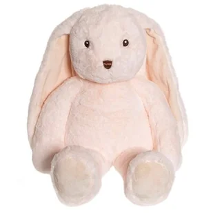 TEDDYKOMPANIET, Pluszak Zając Svea, rożowa, duża 45 cm - Maskotki i pluszaki - miniaturka - grafika 1
