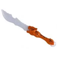 Zabawki militarne - Miecz świetlny tygrys pomarańczowy Leantoys - miniaturka - grafika 1