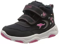 Kozaki damskie - KangaROOS Chłopięce dziewczęce KS-Freezer V RTX kozaki, granatowy/różowy, 27 EU - miniaturka - grafika 1