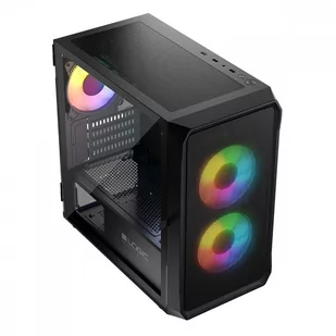 Obudowa Komputerowa Logic Portos ARGB Mini USB 3.0 Czarna - Obudowy komputerowe - miniaturka - grafika 9