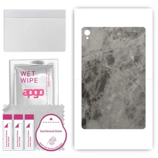 folia naklejka skórka strukturalna na TYŁ do Lenovo Tab P11 Plus - Marmur Czarny - apgo SKINS - Akcesoria do tabletów i e-booków folia naklejka skórka strukturalna na TYŁ do Lenovo Tab P11 Plus - Marmur Czarny - apgo SKINS - Akcesoria do tabletów i e-booków - miniaturka - grafika 1