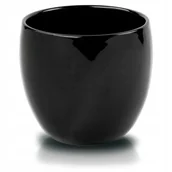 Donice - Doniczka Ceramiczna Kula 11 Cm Czarna - miniaturka - grafika 1