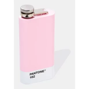 Różowa piersiówka Pantone, 150 ml - Butelki termiczne - miniaturka - grafika 1