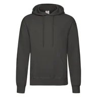 Bluzy sportowe męskie - Męska Klasyczna Bluza Z Kapturem - miniaturka - grafika 1