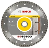 Tarcze do pił - Bosch DIAMENTOWA TARCZA TNĄCA UNIWERSALNA PROFESSIONAL FOR UNIVERSAL TURBO 230 m - miniaturka - grafika 1
