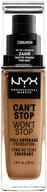 Podkłady do twarzy - NYX Professional Makeup Cant Stop Wont Stop Foundation 15.5 Cinnamon - miniaturka - grafika 1