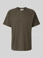 Koszulki męskie - T-shirt z wyhaftowanym logo - miniaturka - grafika 1