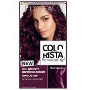 Farby do włosów i szampony koloryzujące - Loreal Paris Paris Colorista Permanent trwały kolor włosów odcień Dark Purple - miniaturka - grafika 1