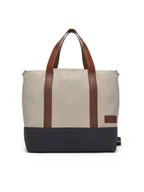 Torebki damskie - Tommy Hilfiger Torba Th Casual Tote AM0AM13368 Beżowy - miniaturka - grafika 1