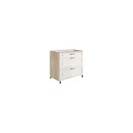 Szafki kuchenne - Szafka Dolna Stojąca 3 Szuflady 80 cm SM-22D Smart Fadome Dąb Sonoma, Basic, h 10cm - miniaturka - grafika 1