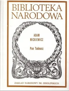 Pan Tadeusz - Filologia i językoznawstwo - miniaturka - grafika 1
