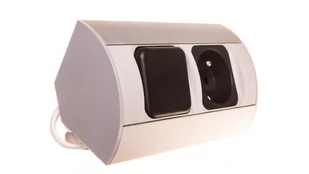 Orno Gniazdo meblowe z wyłącznikiem 1x230V OR-AE-1302 - Gniazdka elektryczne - miniaturka - grafika 3