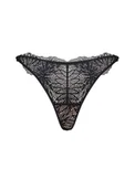 Majtki damskie - Majtki stringi CELESTE Esotiq czarny L - miniaturka - grafika 1