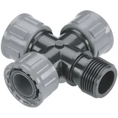 Inne akcesoria do nawadniania - Gardena Czwórnik do zaworu GW 3 X 1"", GZ 1 X 1"" SPRINKLERSYSTEM 25 - miniaturka - grafika 1