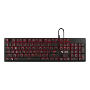 SAVIO Tempest RX FULL (SAVGK-TEMPEST FULL RED) - Klawiatury - miniaturka - grafika 1