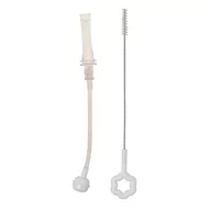 Bidony dla dzieci - Mininor Zestaw zapasowa słomka ze szczoteczką do bidonu - miniaturka - grafika 1