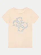Koszulki i topy damskie - Guess T-Shirt J5GI02 K6YW4 Różowy Regular Fit - miniaturka - grafika 1