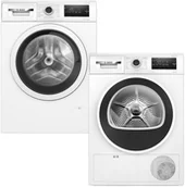 Zestawy AGD - Zestaw AGD Bosch Serie 4 Pralka WAN2813GPL + Suszarka WTH8627GPL - miniaturka - grafika 1