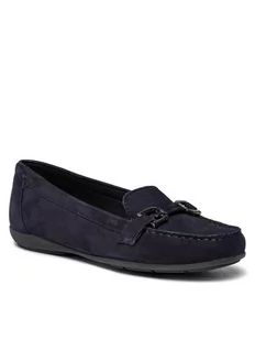 Geox Mokasyny D Annytah Moc A D84BMA 00032 C4007 Czarny - Mokasyny damskie - miniaturka - grafika 1