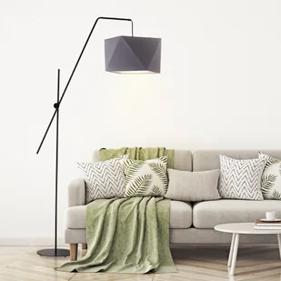 Regulowana lampa podłogowa do salonu w stylu skandynawskim TOLEDO - Lampy stojące - miniaturka - grafika 1