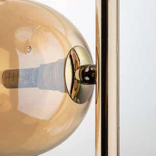 Złota, pionowa lampa wisząca do sypialni TK 4838 z serii ESTERA GOLD - Lampy sufitowe - miniaturka - grafika 4