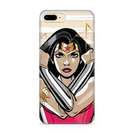 Etui i futerały do telefonów - DC ERT GROUP Oryginalne etui na telefon komórkowy Wonder Woman 003 iPhone 7 Plus/8 Plus WPCWONDERW307 - miniaturka - grafika 1