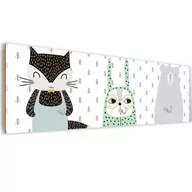 Wieszaki i stojaki - Wieszak, Zwierzęta dla dzieci - 118x40 - miniaturka - grafika 1