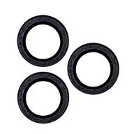 Szkła hartowane na telefon - Zestaw szkieł na aparat do iPhone 11 Pro black glitter (2 sztuki) - miniaturka - grafika 1