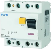 Bezpieczniki elektryczne - Eaton AUTOMOTIVE SYSTEMS SPÓŁKA Z OGRANICZONĄ ODPO Wyłącznik różnicowo-prądowy 3-faz 40A CFI6-40/4/003 - miniaturka - grafika 1