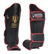 Ochraniacze do sportów walki - Masters FIGHT EQUIPMENT Ochraniacze piszczeli i stopy, NS-3, rozmiar S - miniaturka - grafika 1