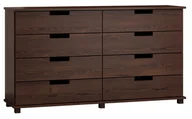 Komody - Komoda sosnowa drewniana nr1 Modern 160x80x42 orzech - miniaturka - grafika 1
