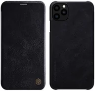 Etui i futerały do telefonów - Nillkin Etui Qin iPhone 11 PRO Black AONLLTFQIN11PBK - miniaturka - grafika 1