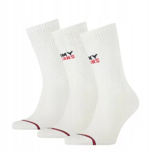 Skarpetki Tommy Hilfiger Jeans DIY Pack Zestaw 3 Pack GIFTBOX r. 35-38 - Skarpetki męskie - miniaturka - grafika 1