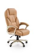Fotele i krzesła biurowe - Fotel biurowy DESMOND beżowy - miniaturka - grafika 1