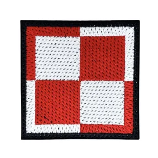 Patch Flaga Szachownica 72mm x 72mm - Odzież taktyczna i umundurowanie - miniaturka - grafika 1