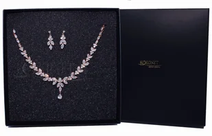 Komplet ślubny ASTRID rose - Zestawy biżuterii dla kobiet - miniaturka - grafika 1