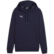 Bluzy damskie - Bluza Damska Puma Team Goal Casuals Hoody Granatowa 658621 06 Xl - miniaturka - grafika 1