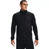 Bluzy sportowe męskie - Bluza męska Under Armour PIQUE TRACK JACKET - miniaturka - grafika 1