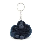 Torebki damskie - Kipling MONKEYCLIP S Mały Brelok Małpy, Blue Bleu 2 Niebieska - miniaturka - grafika 1