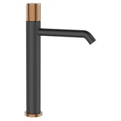 Baterie umywalkowe - Bateria umywalkowa wysoka czarna Starlight Invena 5907798723560 - miniaturka - grafika 1