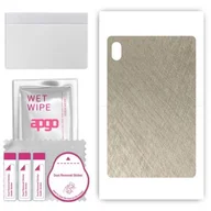 Akcesoria do tabletów i e-booków - folia naklejka skórka strukturalna na TYŁ do Huawei MatePad 11 2023 - Tytan Srebrny - apgo SKINS - miniaturka - grafika 1