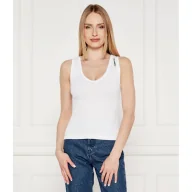 Koszulki i topy damskie - Karl Lagerfeld Top Slim Fit - miniaturka - grafika 1