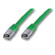 Patchcordy - MicroConnect RJ-45/RJ-45 kat.6 F/UTP Zielony 7m STP607G - miniaturka - grafika 1