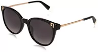 Okulary przeciwsłoneczne - Furla Unisex SFU602V okulary przeciwsłoneczne, czarne, 53, czarny, 53 - miniaturka - grafika 1